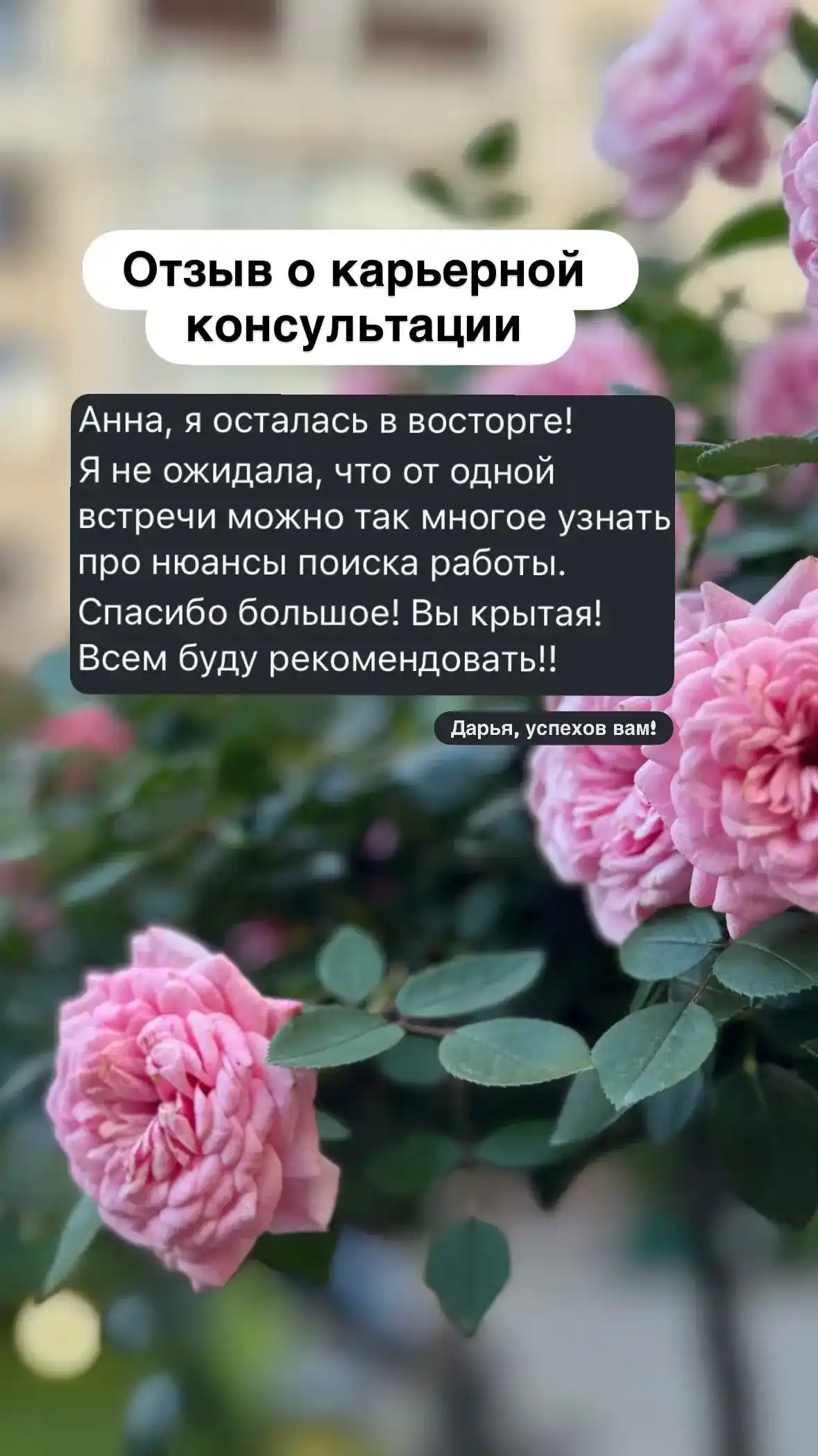 Отзыв клиента